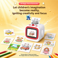 Printer Gambar AI Pintar Anak Terbaik WiFi Mini Mesin Cetak Instan 24 Bahasa untuk Kreativitas & Konsentrasi