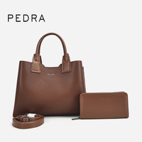 Nouveaux sacs de créateurs PEDRA, sacs à main en cuir PU de luxe pour femmes, couleurs de logo personnalisables