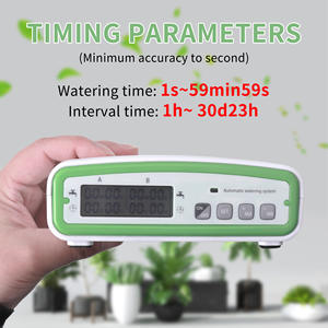 Système d'arrosage automatique à double pompe avec minuteur numérique pour plantes en pot, intérieur, extérieur, jardin, balcon, kit d'irrigation goutte à goutte - Product Image 3