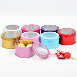 Wholesale Metal Packaging Jars Large Circular <strong>Cake</strong> <strong>Tin</strong> Can Christmas Cookie <strong>Tin</strong> Box Jerry Biscuit Canister for Storage Packing - Product Image 1