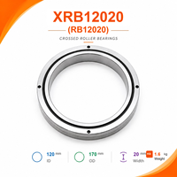 RB12020 120*170*20 mm 1,6 KG Roulement à rouleaux croisés haute rigidité RB pour table rotative et roulement d'orientation de précision