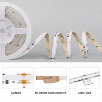 Vente en gros, livraison rapide, bande LED flexible COB RGBIC à 420 LED/m WS2811 SPI Magic Color pour éclairage ambiant intelligent à domicile