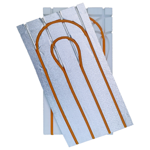 Panneau isolant <span class=keywords><strong>en</strong></span> aluminium préfabriqué de type tranchée, <span class=keywords><strong>radiateur</strong></span> de chauffage au sol <span class=keywords><strong>en</strong></span> aluminium - Product Image 1