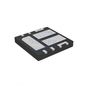 Electronic Chips Component Diodes 8-UDFN Exposed Pad DFBR030U3LP-13 Authorized Distributor - Product Image 1