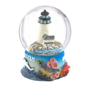 Globo de agua de resina de los Estados de América <span class=keywords><strong>barato</strong></span> personalizado turista 45MM 65MM ciudad de Nueva York recuerdo California Connecticut globo de nieve - Product Image 3