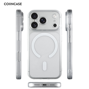 เคสโทรศัพท์ใส TPU+PC รุ่นใหม่สำหรับ iPhone18Pro รองรับการชาร์จแม่เหล็กแรงสูง N52 เคสใสสำหรับ iPhone18promax - Product Image 1