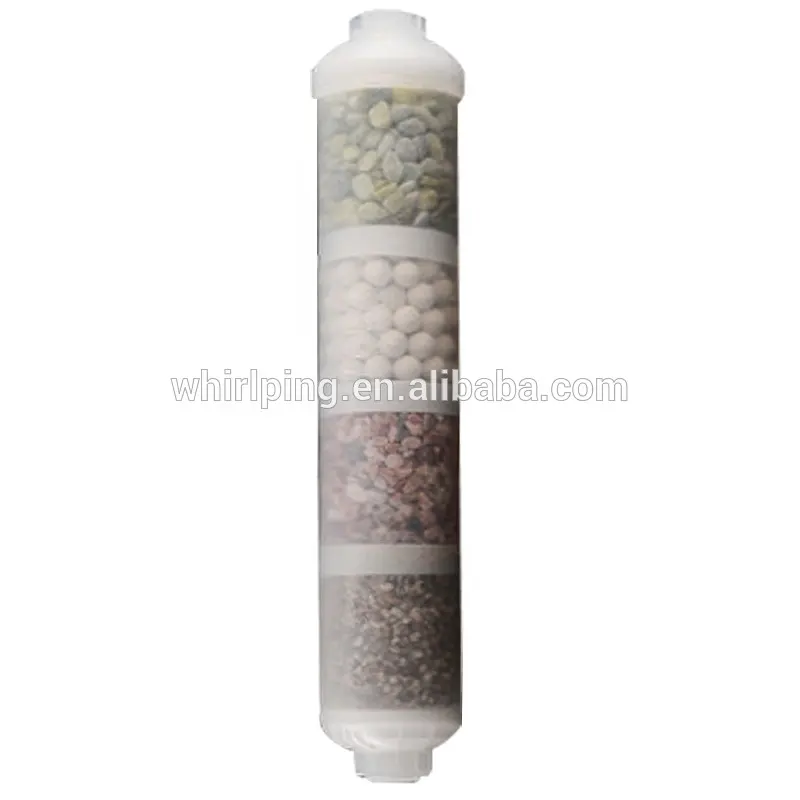 8 inch inline T33 mineral alkaline water filter encapsulated cartridge t33 filter cartridge