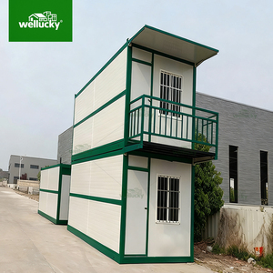 Conteneur pliable de type X en promotion en Chine, facile à assembler, préfabriqué, pour l'aménagement de fermes et le stockage d'équipements - Product Image 1