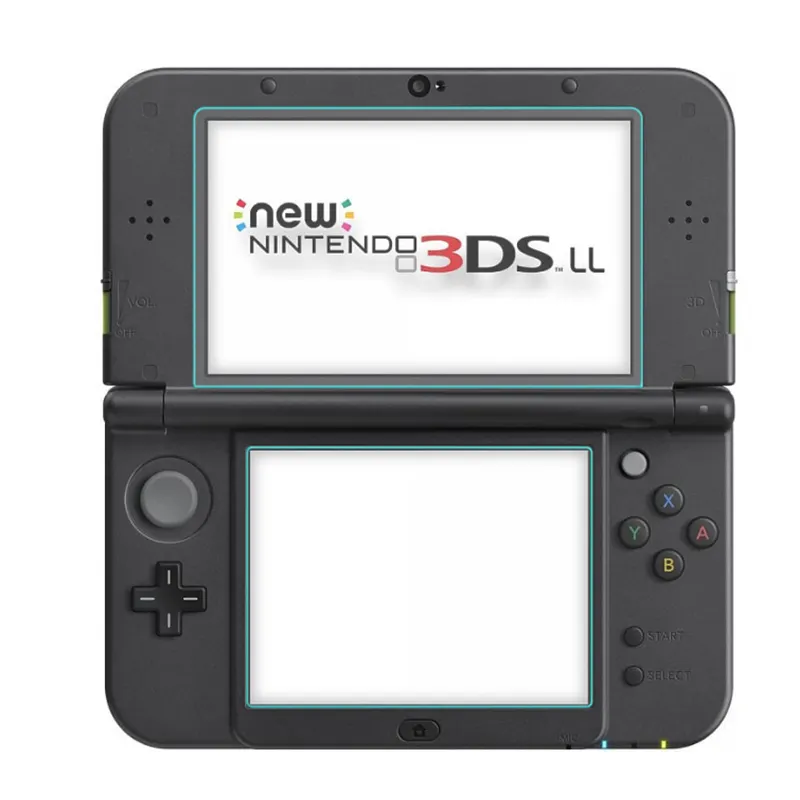 מזג זכוכית עבור Nintend חדש 3DS XL LL 3DSXL 3DSLL 3 <span class=keywords><strong>DS</strong></span> XL למעלה ולמטה מסך מגן משחק קונסולת מגן סרט משמר