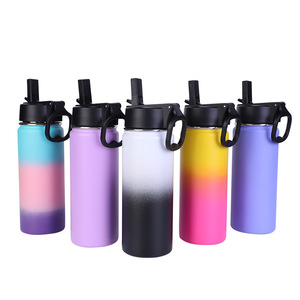 Skirton Stainless Steel Water <b>Bottle</b> 64oz Double Wall Insulated Keep Warm Cold 24Hrs Vacuum <b>Flask</b> For Outdoor Office Home Use - Product Image 3