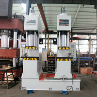 Presse hydraulique servo à double station de type C JianHa 100*2 tonnes, bras unique, étirement de bureau, PLC
