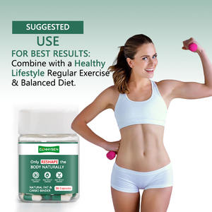 Capsules Premium pour remodeler le corps avec du thé vert et de la caféine, complément alimentaire pour adultes, soutien à la perte de poids, stimulation de l'énergie, pilules amincissantes - Product Image 5