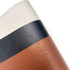 Rollo suave de vinilo de imitación de cuero sintético de PVC impermeable elástico de alta calidad para muebles para sofá/bolsa de asiento/interiores de sillas - Product Image 6