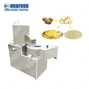 Factory electric potato chip slicer washer peeler and slicer cutting machine