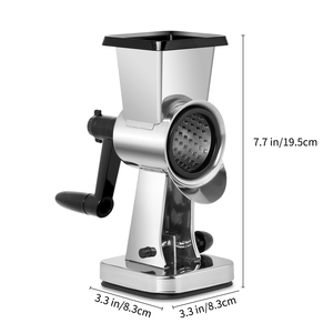 Bộ 3 dụng cụ bào phô mai xoay bằng tay, lưỡi dao thay thế được, bằng thép không gỉ, có đế hút chắc chắn - Product Image 6