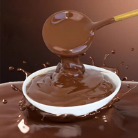 Sauce au chocolat et aux noisettes pour la décoration de gâteaux, garniture pour crème glacée, ingrédients de pâtisserie, baril commercial de 3 kg COCOSEGA