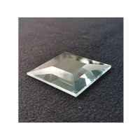 Petites pièces de verre biseauté ovales, circulaires, triangulaires et carrées à prix de gros – Verre diamanté biseauté pour portes, fenêtres et cloisons