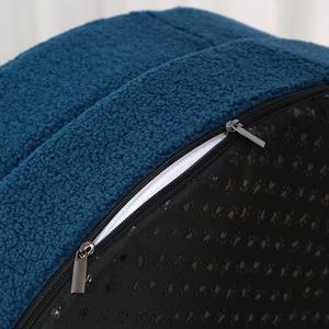 Calming Shag Vegan Faux Fur Pet Bed Deep Sleep Donut Cuddler Round Dog Bed Cama Para Mascota - Product Image 4