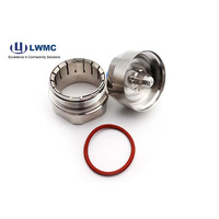 Conectores de Cable de Alto Rendimiento de 1-1/4'', Conector Coaxial RF Tipo N Macho con Abrazadera para Cable RF de 1-1/4'' E01