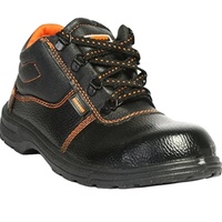Sepatu Keselamatan Kerja Unisex JODAH BESTON Standar S1P, Anti Slip, Bernapas, Bahan Suede Split, Isolasi Listrik