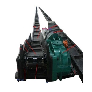 Transportador de cadena de gran capacidad para minería, raspador de cadena, máquina transportadora de carbón con transportador de superficie blindada y certificación CE - Product Image 1