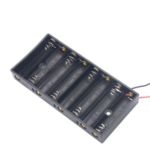 Caja de baterías 8x AA 12V con cable para dispositivos electrónicos - Product Image 1