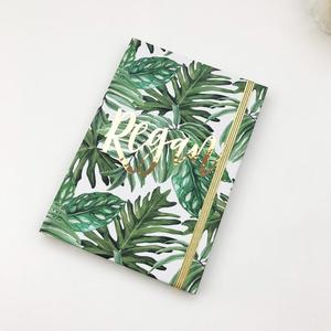 Journal en cuir avec feuille d'<span class=keywords><strong>or</strong></span> personnalisée Carnet en cuir Carnet unique Journal vintage - Product Image 3