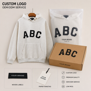 <span class=keywords><strong>Sudadera</strong></span> con Capucha 100% Algodón para Hombre, Estilo Urbano, con Estampado <span class=keywords><strong>FOG</strong></span> y Letras ABC, Talla Grande - Product Image 6