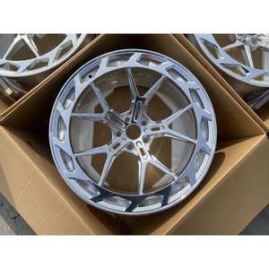 GVICHN高品质合金轮辋新款铬单块锻造车轮设计为讴歌17-24英寸100毫米 - Product Image 1