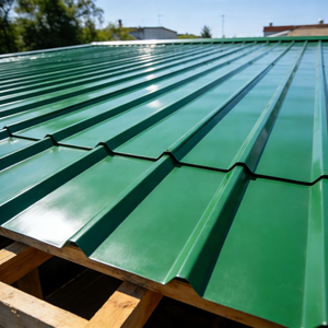 Lamiere Zincate di Grado Industriale, Pannelli per Tetti, Produttore di Pannelli in Acciaio Ondulato Verniciato a Colori - Product Image 1