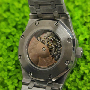 Fabrika özel Logo lüks erkek otomatik mekanik İzle kendinden sarma Hollow hareketi cam arama pencere süper erkekler için izle - Product Image 4