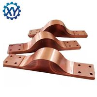 Connecteur flexible de shunts en cuivre laminé soudé à la presse utilisé dans la mitrailleuse robotique de soudage par points