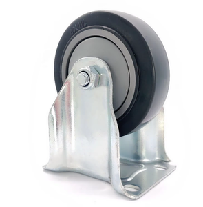 En Yeni Tasarım Bilyalı Rulmanlı SSDJ 70kg 3in/75mm TPR Endüstriyel Orta Hizmet Tipi Dişli Gövdeli Tekerlek - Product Image 3