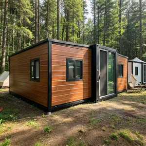 Casa Contenedor Expandible de 20/40 Pies, Casa Modular Prefabricada de Lujo para Resort al Aire Libre y Casa de Huéspedes - Product Image 1