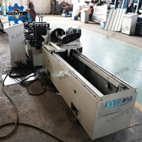 Machine de formage automatique de lames de porte à enroulement en mousse PU, équipement de contrôle PLC à écran tactile Delta