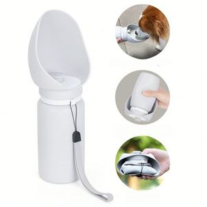 Portable <b>Dog</b> Travel Water <b>Bottle</b> with Foldable <b>Drinking</b> Cup for Walking, Outdoor Pet Water Dispenser, Custom logo Promo Gift - Product Image 3