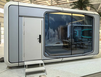 Maison préfabriquée, maison mobile, capsule spatiale, cabine, design moderne, maison de villégiature