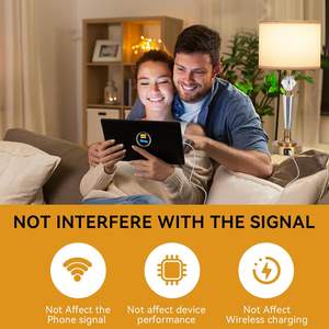 Autocollants Personnalisés pour Airpods Appareils Électroniques Téléphone Portable 5G Shungite Bouclier Anti-Rayonnement EMF Bloqueur de <span class=keywords><strong>Protection</strong></span> Neutralisant - Product Image 5