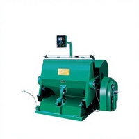Machine semi-automatique de fabrication de boîtes en carton ondulé à plat avec rainurage et découpe, haute stabilité