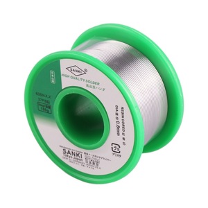 Alambre de soldadura Sanki de 0.8mm y 180g con núcleo de fundente de aleación de cobre para soldar - Product Image 4