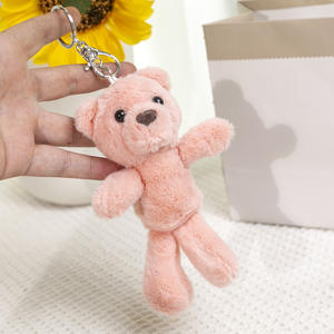 Porte-clés en peluche lapin doux et moelleux de la marque KM, porte-clés portable, <span class=keywords><strong>mini</strong></span> animal en peluche pour la Saint-Valentin - Product Image 5