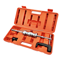 Juego de extractor de inyector rojo de 3 uds al por mayor, precio bajo, herramientas de reparación de extracción de automóviles, extractor de riel común, extractor diésel