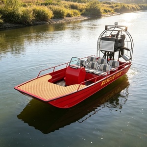 Flachwasser-Sumpf-Spezialboot mit 100 PS für Feuerwehr und Fischzucht - Product Image 1