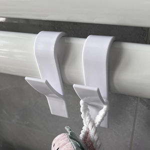 Crochets pour vêtements, chapeaux, <span class=keywords><strong>radiateur</strong></span> <span class=keywords><strong>de</strong></span> <span class=keywords><strong>salle</strong></span> <span class=keywords><strong>de</strong></span> <span class=keywords><strong>bain</strong></span>, autocollants, écologiques, en plastique, résistants aux hautes températures, porte-serviettes <span class=keywords><strong>de</strong></span> séchage - Product Image 5