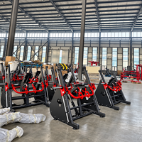 Machine à ramer horizontale à charge libre SK MAX7 pour propriétaires de salles de sport et revendeurs d'équipements, machine commerciale de musculation du dos pour zones d'entraînement