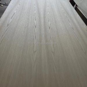 4x8 18mm 25mm Trắng/Đỏ sồi ván dăm E1 hai bên trang trí bàn bàn gỗ veneer phải đối mặt với ván - Product Image 6