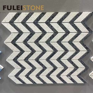 Carreaux polis en mosaïque de Terrazzo bon <span class=keywords><strong>prix</strong></span> pour la <span class=keywords><strong>piscine</strong></span>, le mur et le sol de la salle de bain - Product Image 3