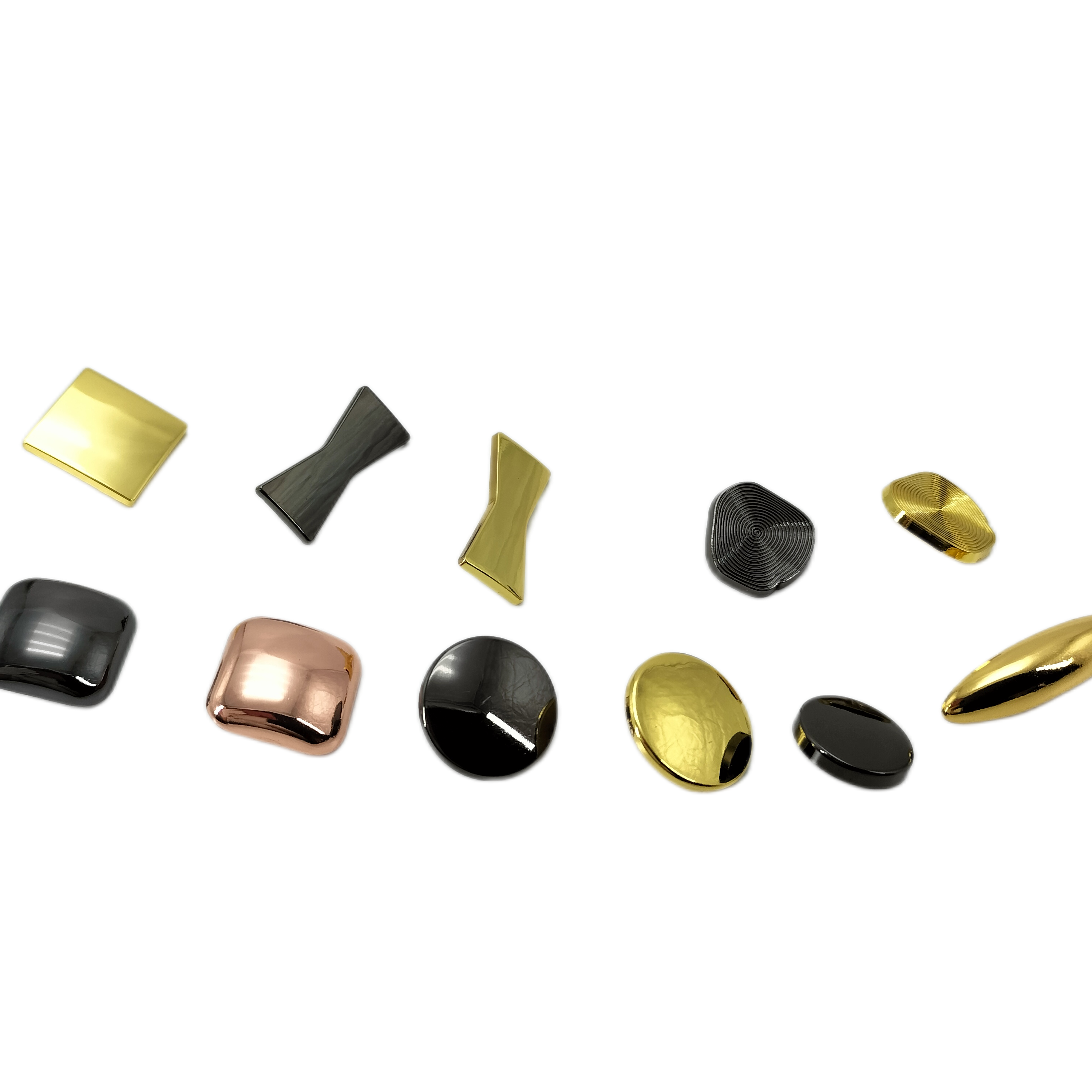 Декоративная пуговица для дивана из цинкового сплава, модель Хрустальная бабочка