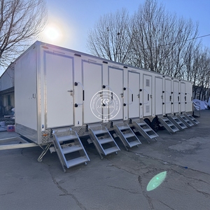 Remorque de toilettes et de douches préfabriquée, mobile et portable pour événements nocturnes - Product Image 4