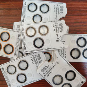 Protection d'objectif arrière anti-explosion de haute qualité 95 avec positionnement pour iPhone 17 Pro Max 16 Plus, <span class=keywords><strong>film</strong></span> d'objectif en métal - Product Image 4